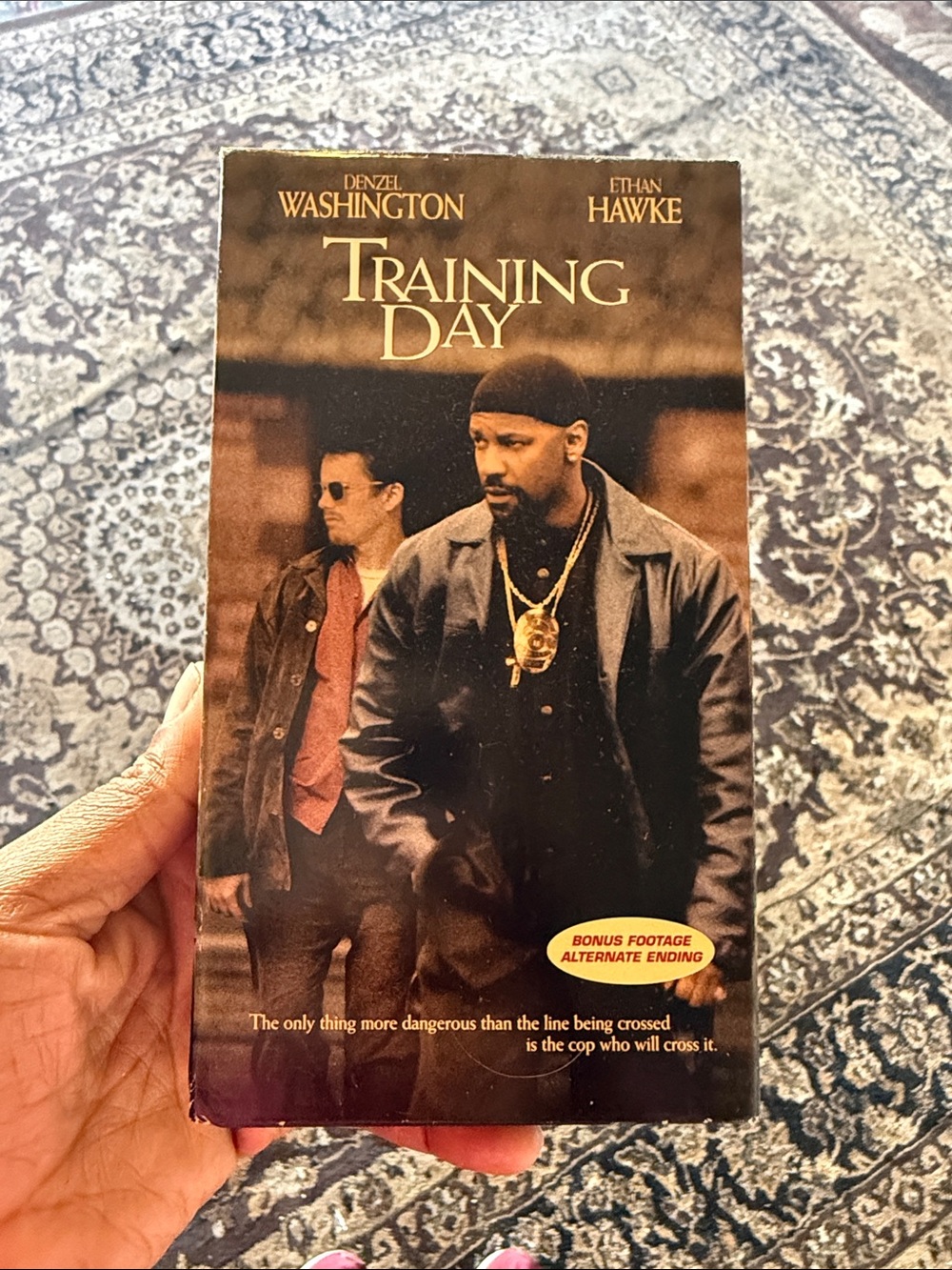 Warner Bros. Training Day VHS — original film
